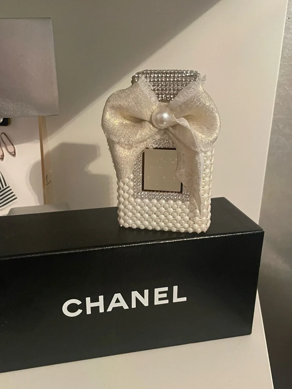 Authentic Bling Coco Chanel Perfume Bottle